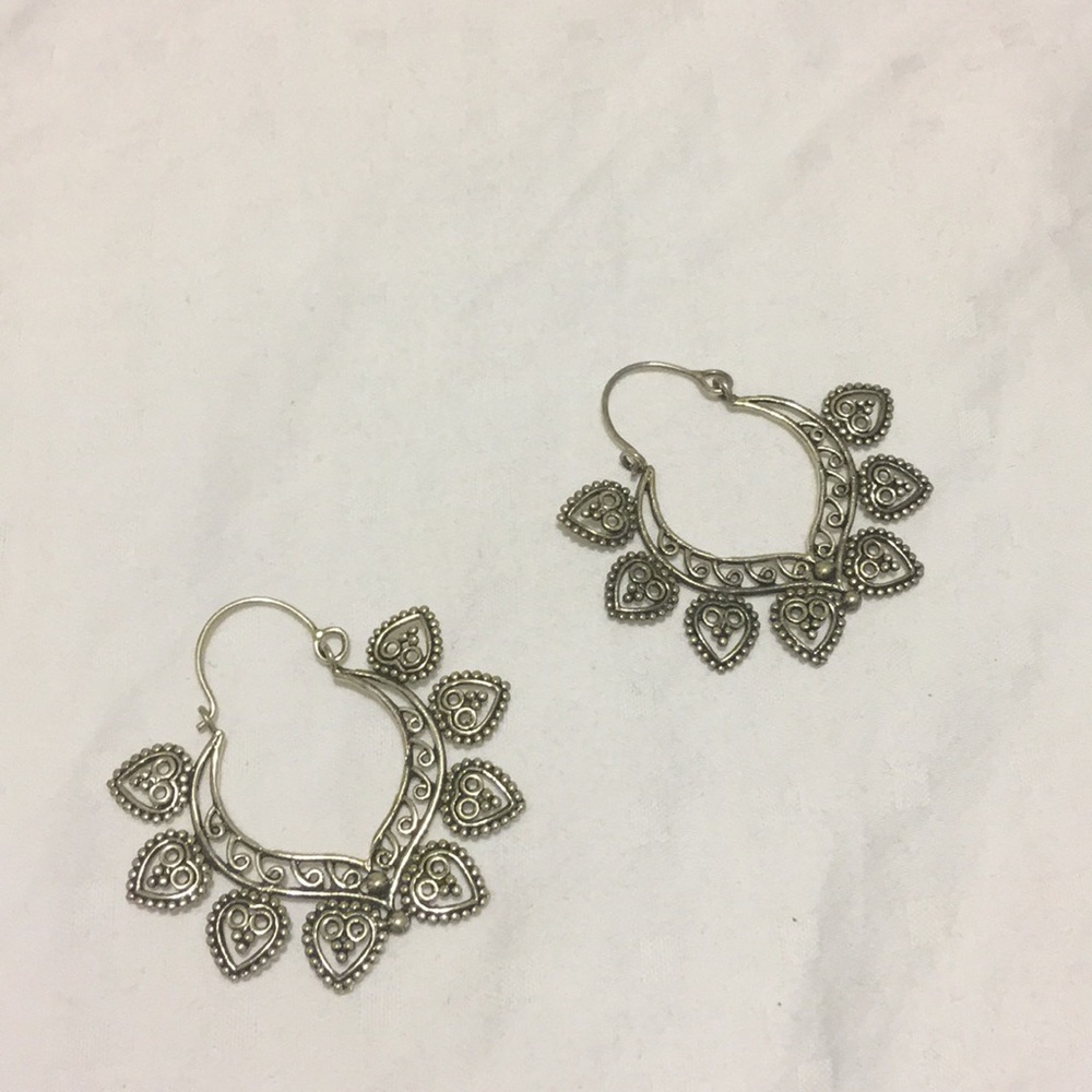 Heart shaped earring